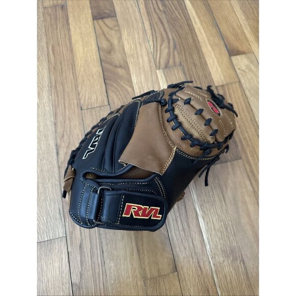 The RVL Professional Series CX3000SBT catcher's Mitt Black - Picture 1 of 11